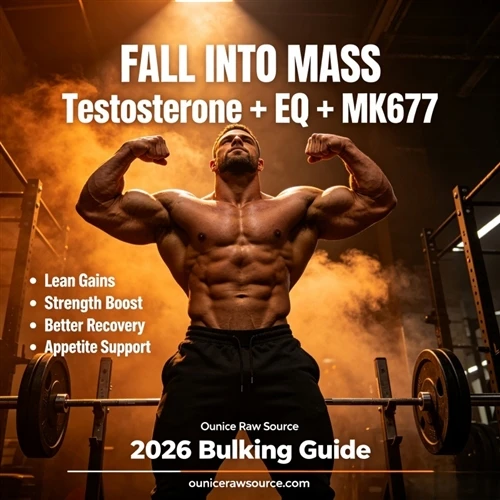 Golden Bulking Stack fyrir haustið 2026: Testósterón + EQ (Boldenone Undecyle...