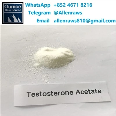 Testósterón asetat hráduft fyrir líkamsbyggingu