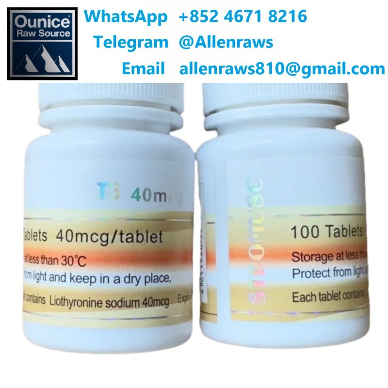T3(Liothytonine Sodium) 40mcg*100/flaska STROMUSC vörumerki til inntöku töflur